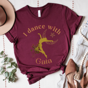I Dance With Gaia T-Shirt (Gold)